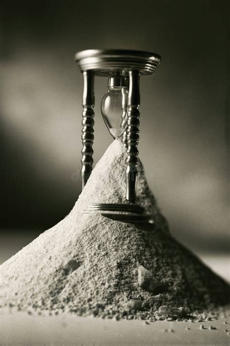 Broken Hourglass Stock Photo Image Of Time Retro Long 46182940