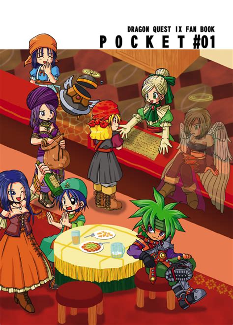 Igamono Raviel Rikka Dq9 Roxanne Dq9 Ruida Dragon Quest
