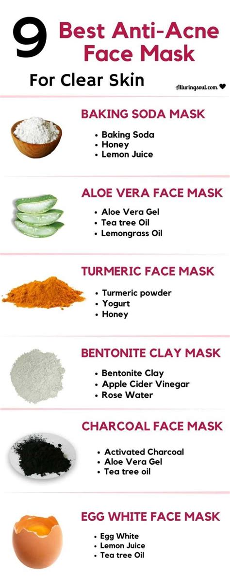 Easy Homemade Face Mask For Acne Incredible Beauty Hacks You Should Try