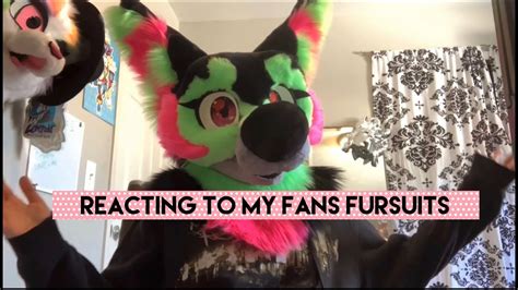Reacting To My Fans Fursuits Youtube