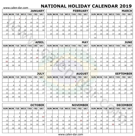 Brazil Holidays 2019 Holiday Calendar Holiday Calendar Printable