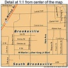 Brooksville Florida Street Map 1208800