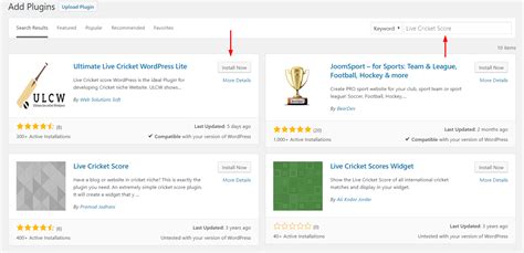 How To Add Live Cricket Score To Your Wordpress Website Step By Step Guide