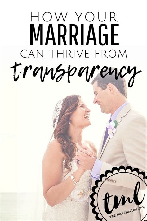4 ways transparency creates thriving relationships [part 1] marriage advice christian