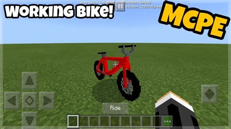 Do you want to make a minecraft mod to share with other people? Minecraft Bedrock Edition: Working Bike Tutorials - YouTube
