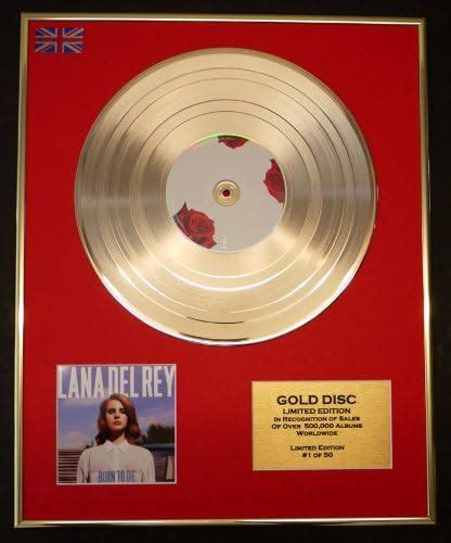Everythingcollectible Lana Del Reylimitierte Edition Goldene