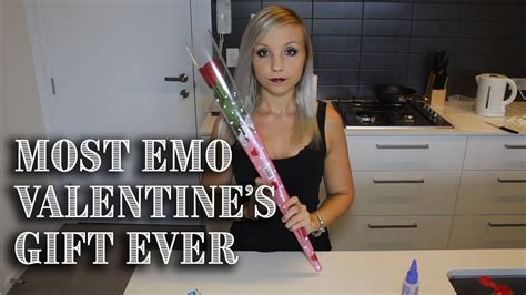 How To Make The Most Emo Valentines Day T Ever Diy Youtube