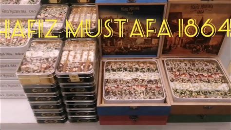 Hafiz Mustafa 1864 Dubai Mall Hafiz Mustafa Turkish Sweets