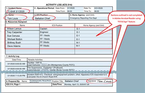 Emergency Reporting Makes Filling Out Fema Form Ics 214 Easy