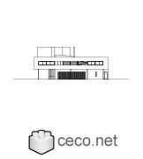 Villa Savoye Ground Floor Free Dwg Geniuscad Autocad Experts My Xxx