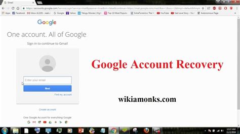Google Account Recovery Help How To Recover Gmail Password