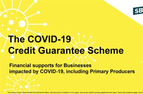 Covid 19 Credit Guarantee Scheme Inner City Enterprise