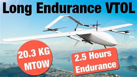 YANGDA Long Endurance FW Fixed Wing VTOL Plane YouTube