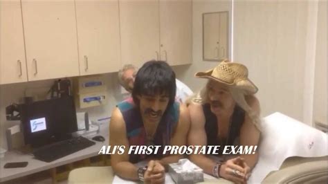 just a little push the hot tomalis get a prostate exam to raise awareness youtube