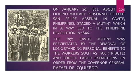 Solution First Mass In The Philippines And Cavite Mutiny Essay