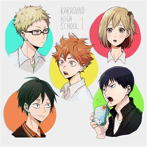 Karasuno 1st Years Haikyuu Haikyuu Haikyuu Yachi Karasuno