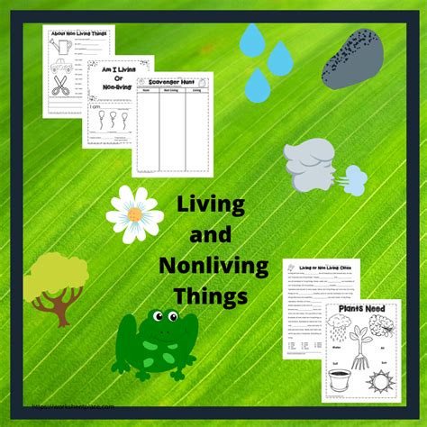 Living And Nonliving Things Living And Nonliving Unique Teaching
