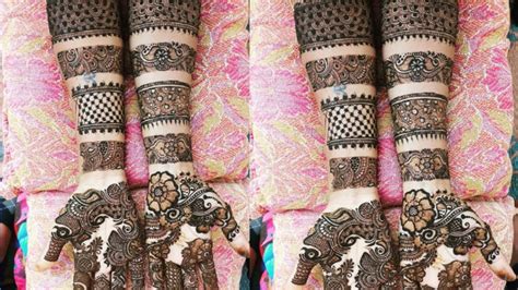 Banglebelt Style Henna Mehndi Design कंगन स्टाइल मेहंदी डिजाइन