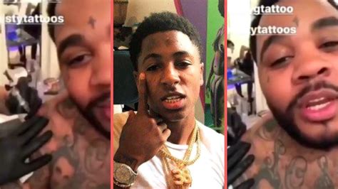 Kevin Gates Tattoos Nba Youngboys Face On His Body Ear
