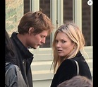 Kate Moss et son compagnon Nikolai von Bismarck à Londres, Royaume Uni ...