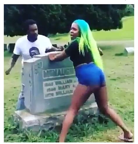 A Stripper Invited To Twerk On A Mans Grave By His Friend Video