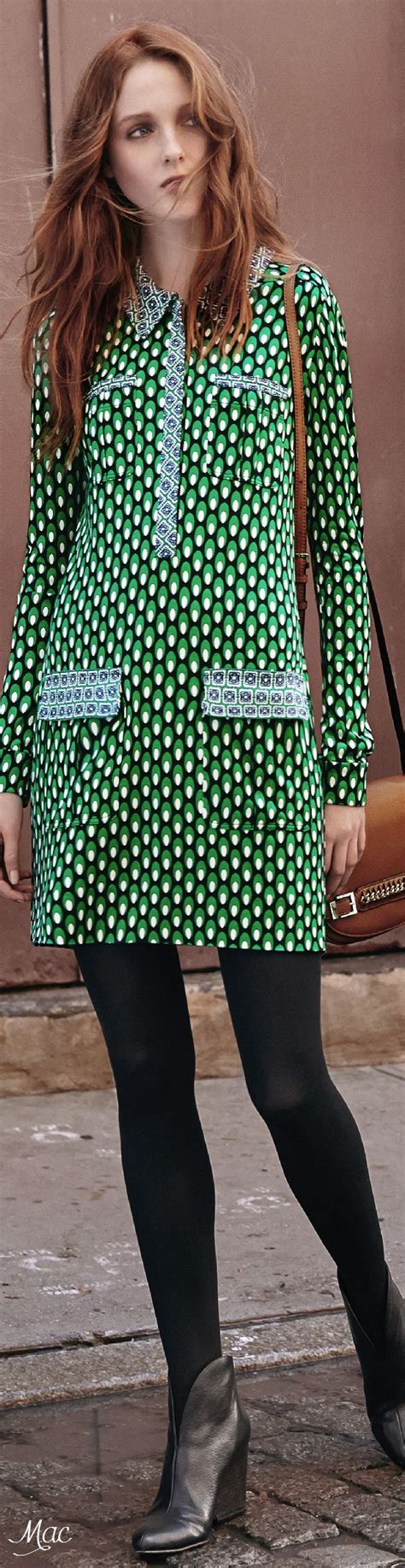 diane von furstenberg pre fall 2016 chelsea collar fashion 2017 fashion outfits street chic