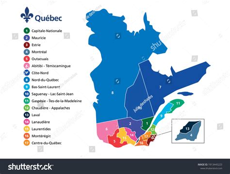 47 張 Québec Map 圖片、庫存照片和向量圖 Shutterstock