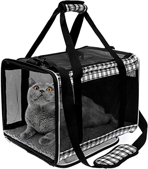 Expawlorer Cat Carriers For Large Cats 20 Lbs Soft Sided Medium Cats
