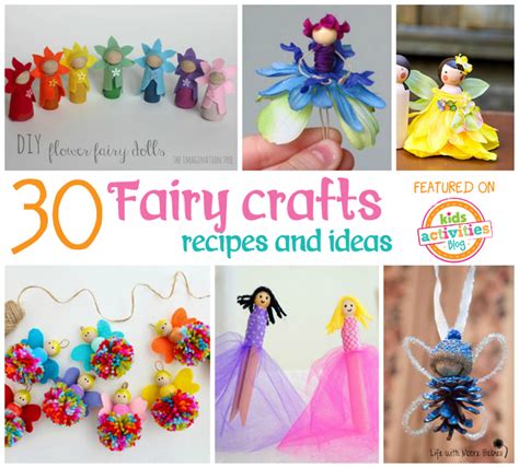 30 Fairy Crafts And Recipes For Your Little One