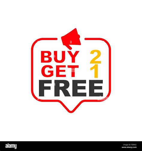 Buy Two Get One Free Cut Out Stock Images And Pictures Alamy