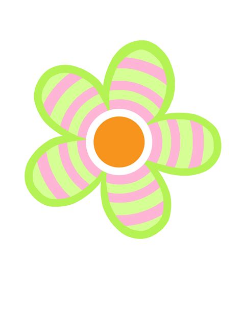 Flor Cartoon Flowers Vicky Flower Clipart Punch Needle