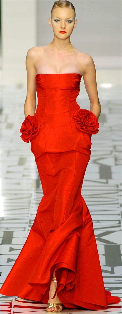 Valentino Orange Evening Gown Red Dress Red Fashion Fashion Gowns