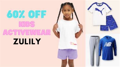 Up To 60 Off Kids Activewear Sets Zulily Southern Savers