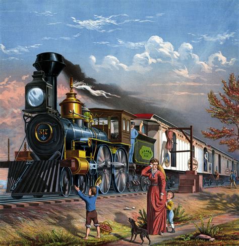 Mail Train Painting Free Stock Photo Public Domain Pictures