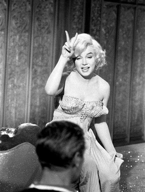 Marilyn Monroe On The Set Of Lets Make Love 1960 Marilyn