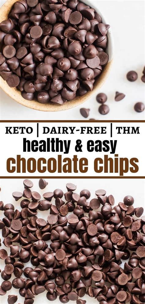 They're perfect for any and all occasions. Homemade Chocolate or Carob Chips | Recipe | Homemade chocolate chips, Homemade chocolate, Low ...