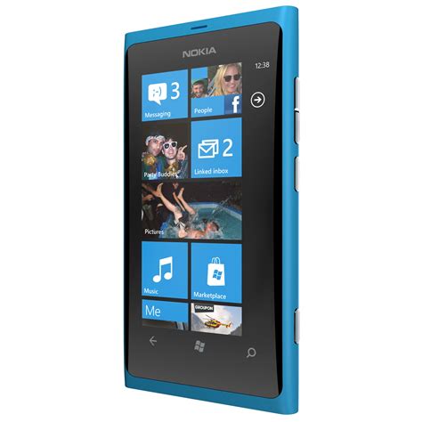 Nokia Lumia 800 Cyan Mobile And Smartphone Nokia Sur
