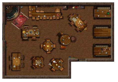 Tavern Pathfinder Maps Tabletop Rpg Maps Map