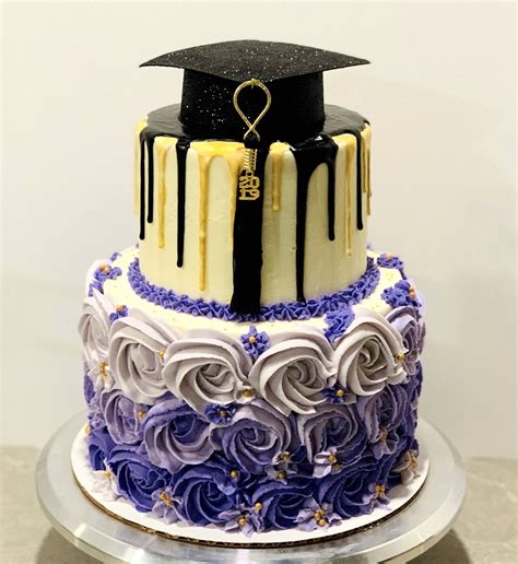Tiered Graduation Cake Intensive Cake Unit