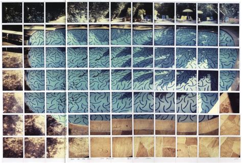 WAÏF David Hockney paints a swimming pool