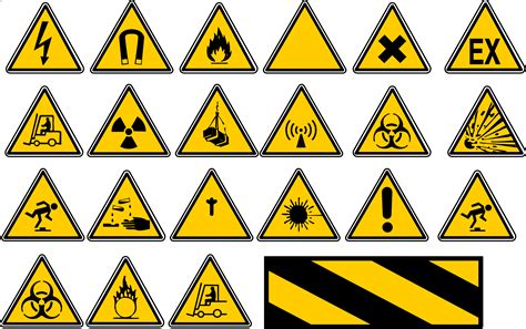 Cartoon Safety Signs Clipart Best