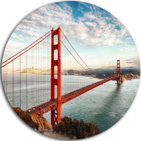 Design Art Golden Gate Bridge In San Francisco Ultra