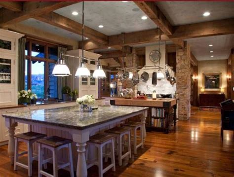 Traditional kitchen cabinets photos design ideas traditional kitchen design traditional kitchens. Large Tuscan Kitchen Design Ideas Double Islands | Tuscan ...