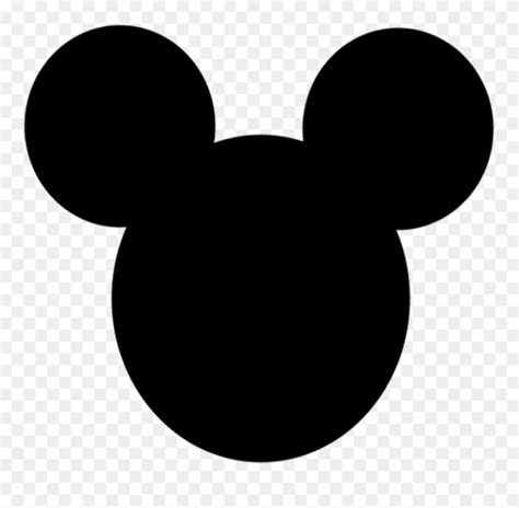 Download Mickey Mouse Silhouette Transparent Background Mickey Mouse