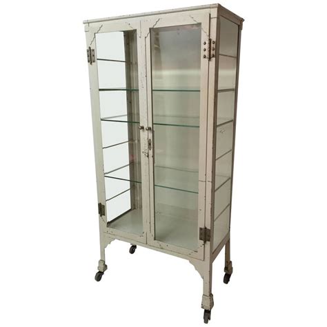 Pubmed central (national library of medicine, eua). 1920s Steel and Bevel Glass Medical Cabinet at 1stdibs