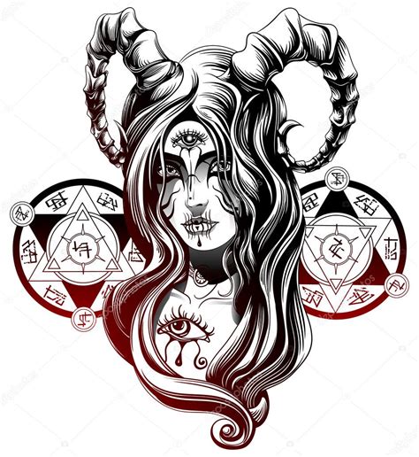 Demon Girl Tattoo Drawing Tatto Pictures