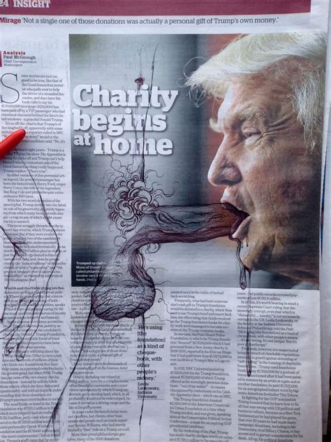 Doodles On Donald Presented By Drawing Dicks On The Herald Sun