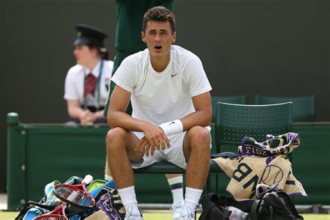 Wimbledon 2013 Bernard Tomic Overcomes Absence Of His Coach And Father