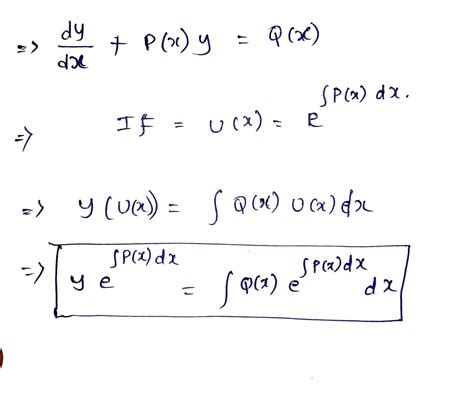 Differential Equation Solve Y