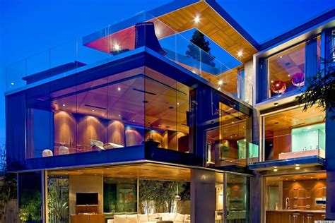 Minecraft Tornado Vs Glass House Modern Beach House Luxury Homes